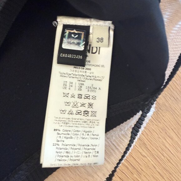 Fendi Karlito Top, Size 38 - Picture 4 of 10